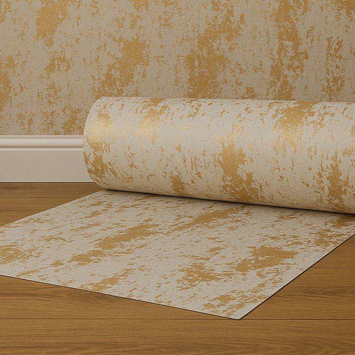 Metallic Marble Wallpaper (Gold): home kitchen