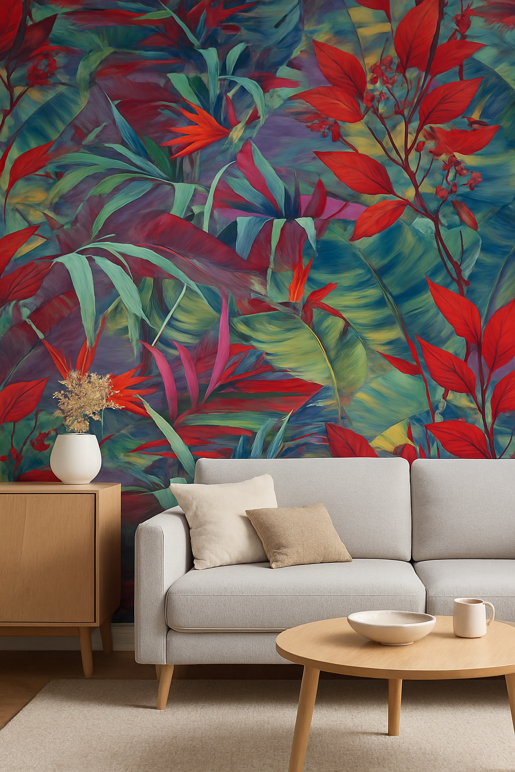 Tropical Paradise wallpaper - paste the wall
