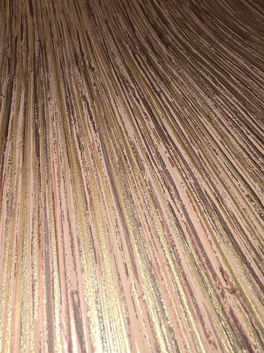 Grasscloth Copper/Gold Wallpaper – FD24915 ✨
