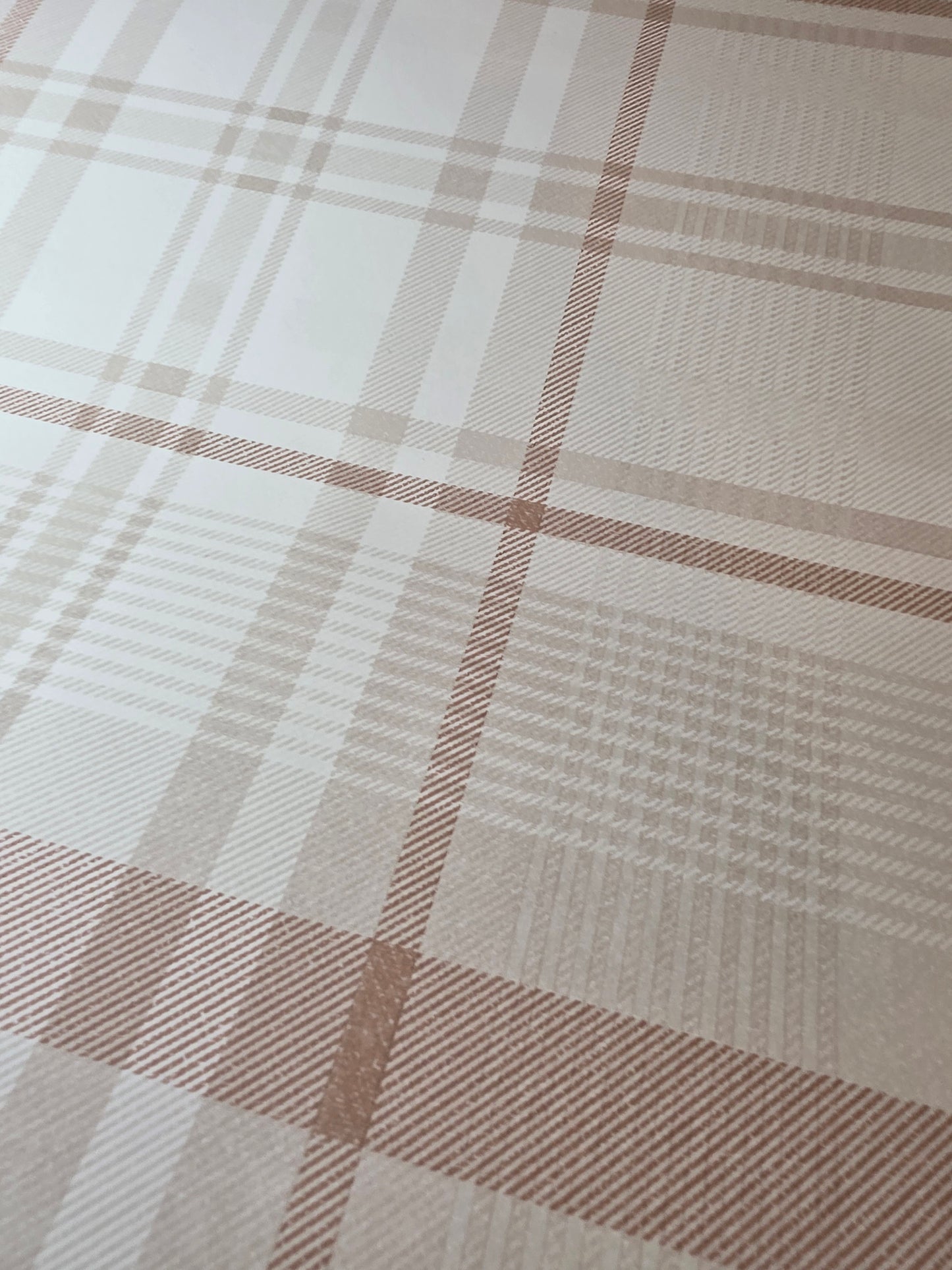 Warm Country Tartan Check Wallpaper β Rustic Farmhouse Style (14182)