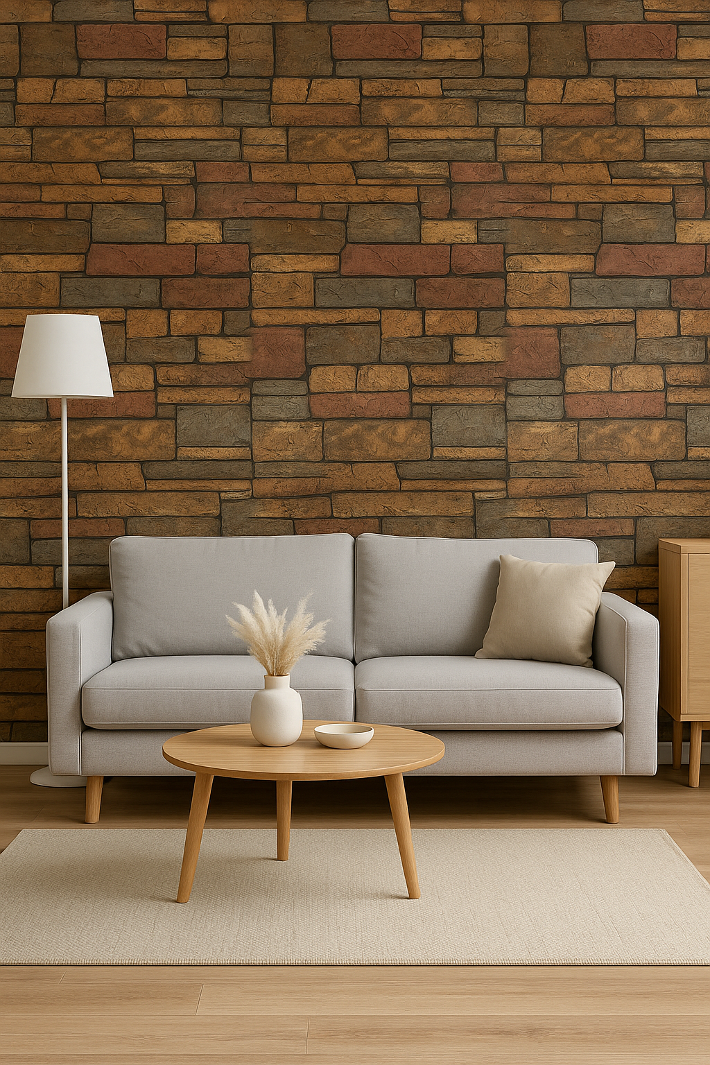 Brick Effect Wallpaper
