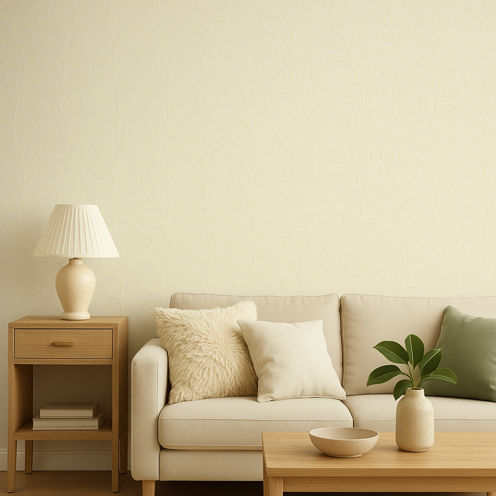 Bovary Crema Luxury Wallpaper 🌿