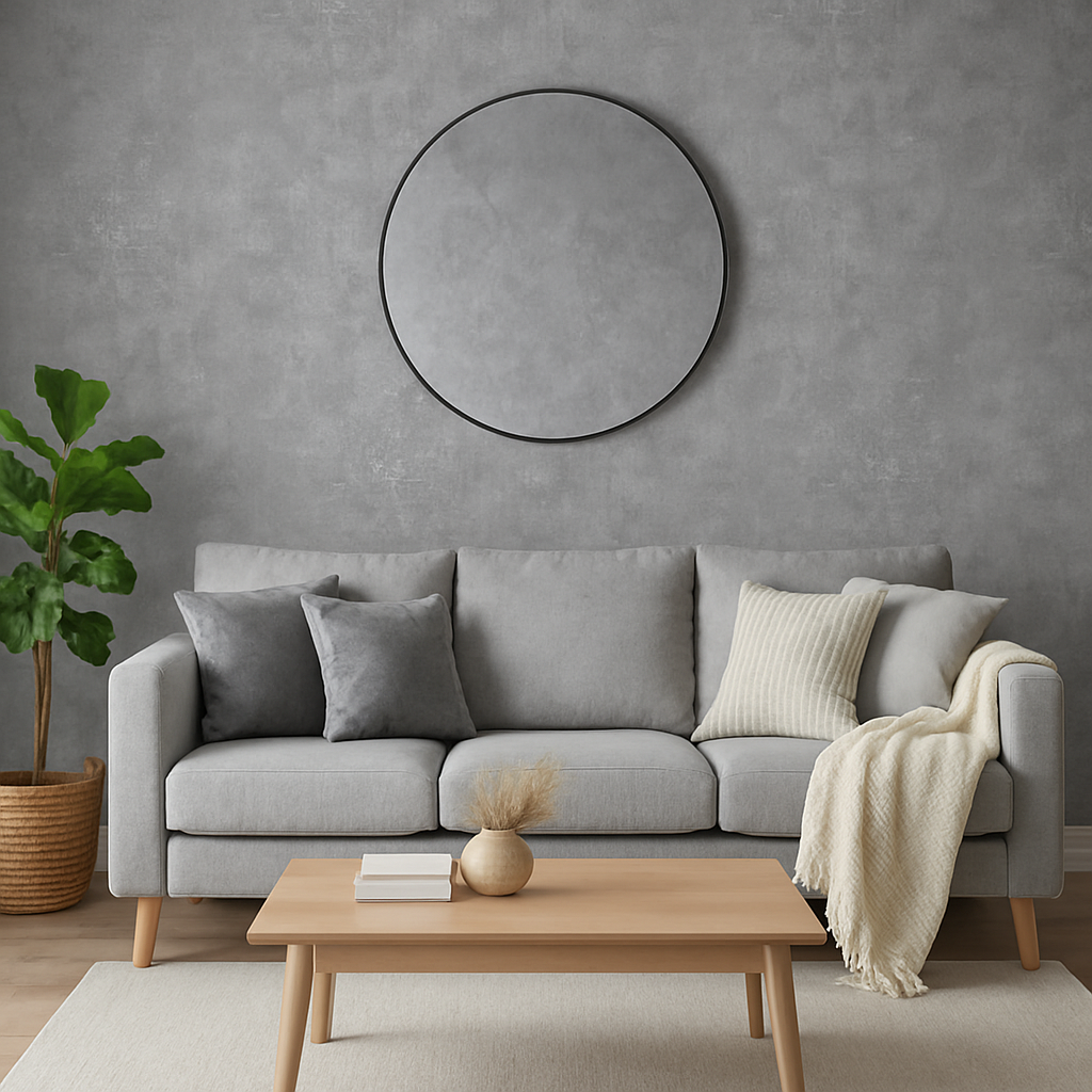 Slate & Silver Wallpaper