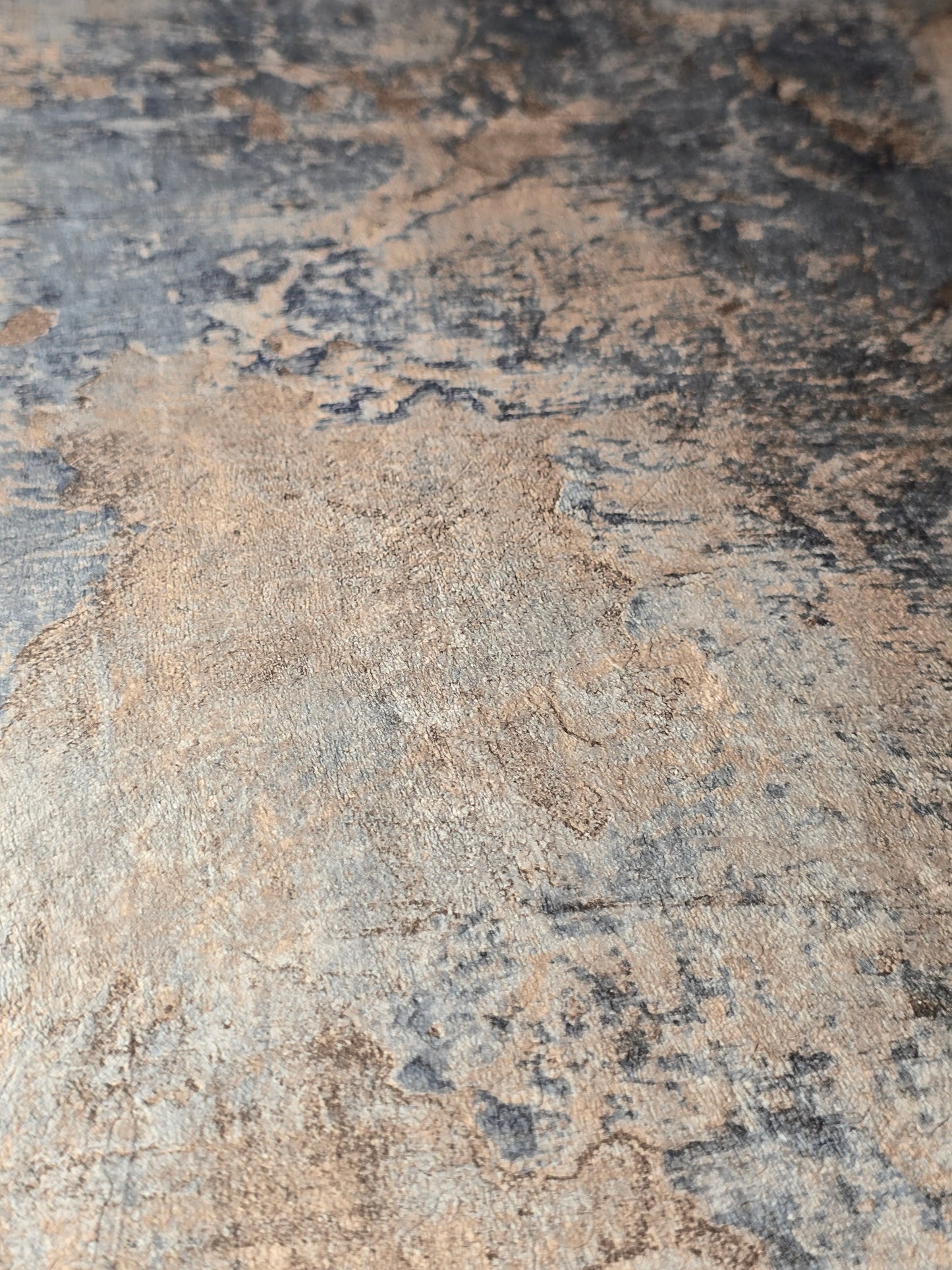 Castello Plaster Navy Textured Wallpaper – 191701