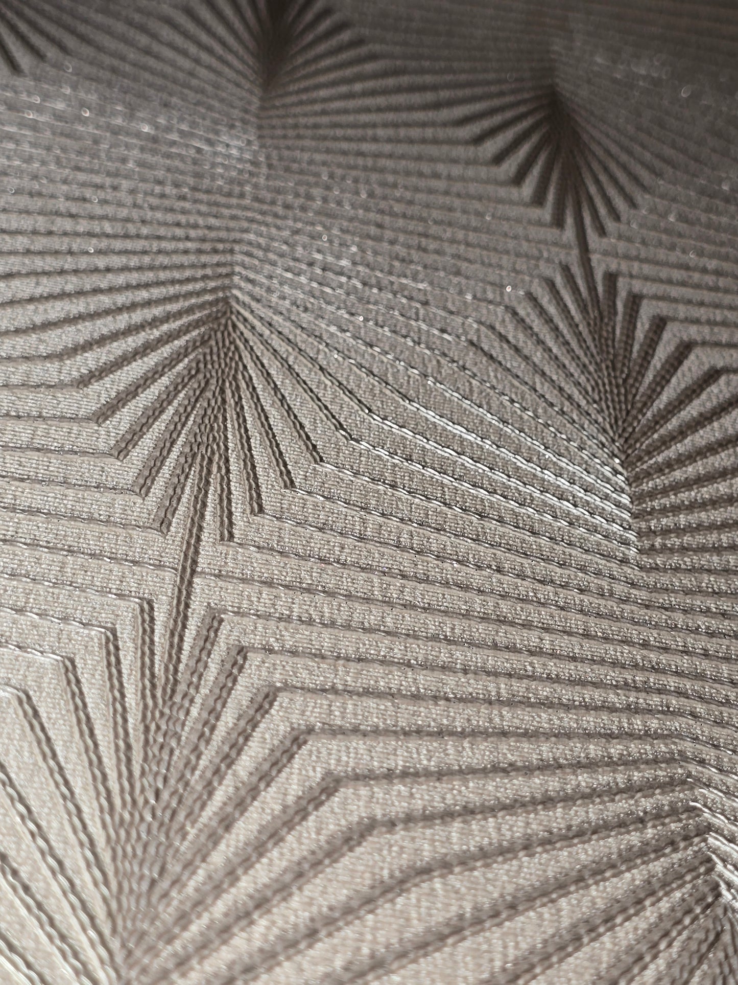 Geometric 3D Textured Wallpaper – 801301