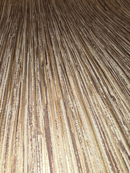 Grasscloth Anthracite/Gold Wallpaper – FD24917