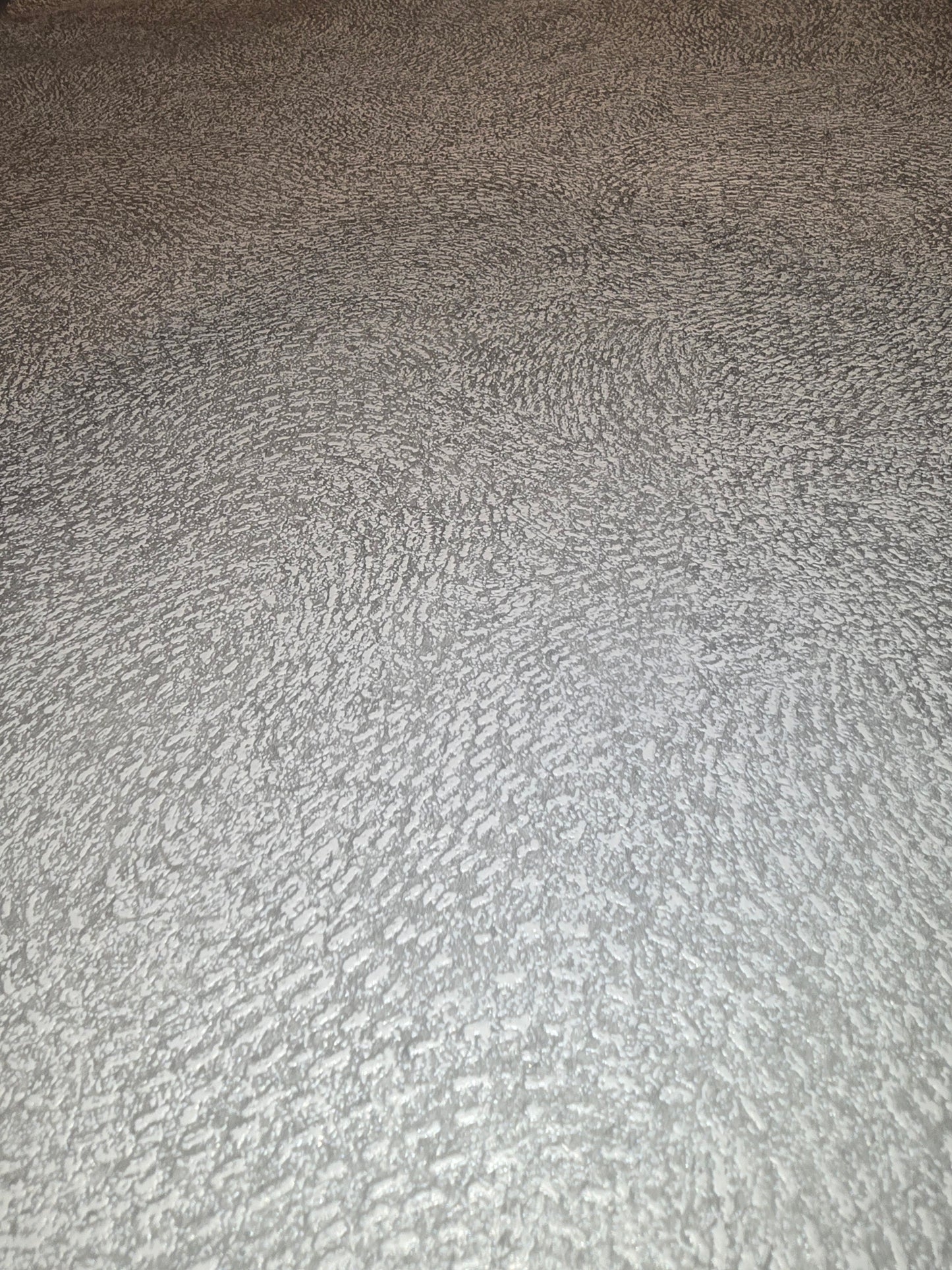 Luxury Silver Grey Textured Wallpaper – Swirl Effect