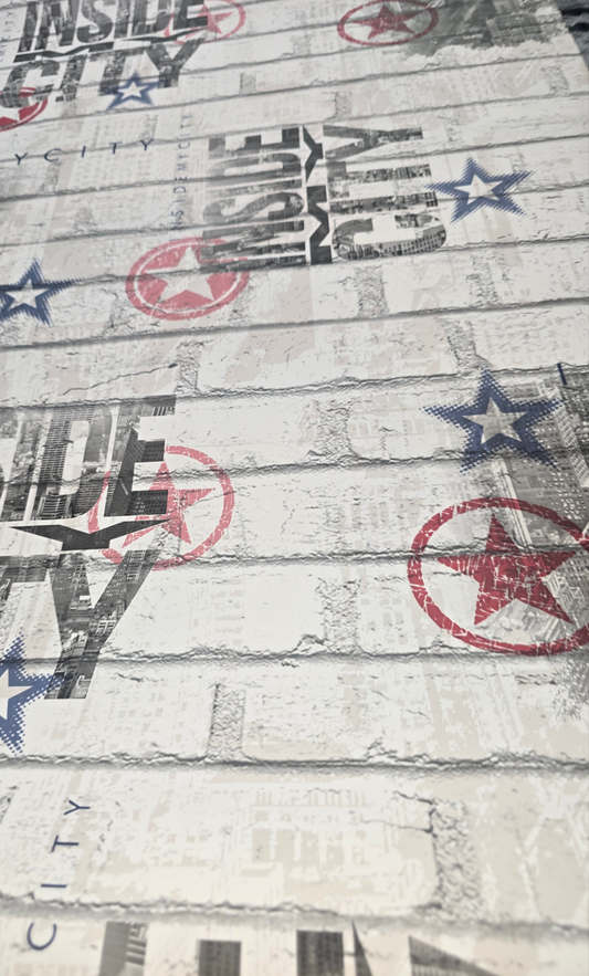 Inside City Brick Effect Wallpaper