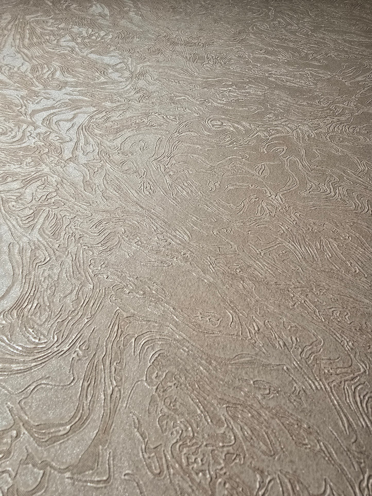 Champagne Marble Textured Wallpaper (10330-48)