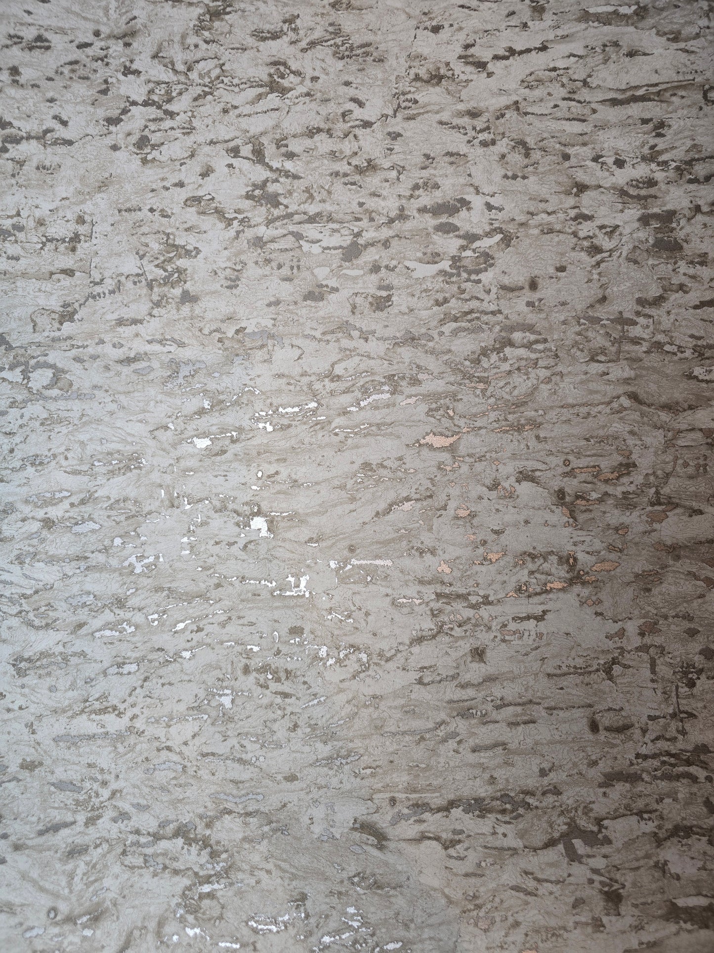 Stone Marble Effect Wallpaper – Neutral Beige Textured Feature Wall (UK20807)