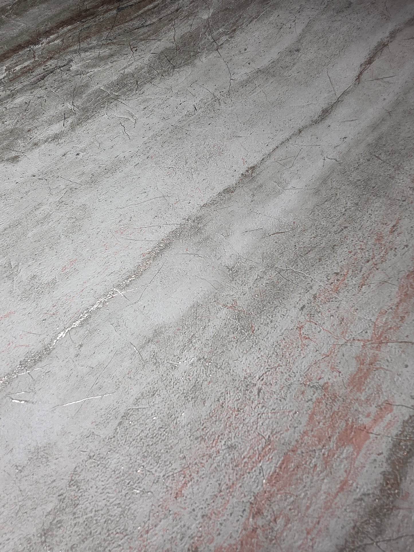 Vertical Marble Green, sage Textured Wallpaper – Debona (5043)