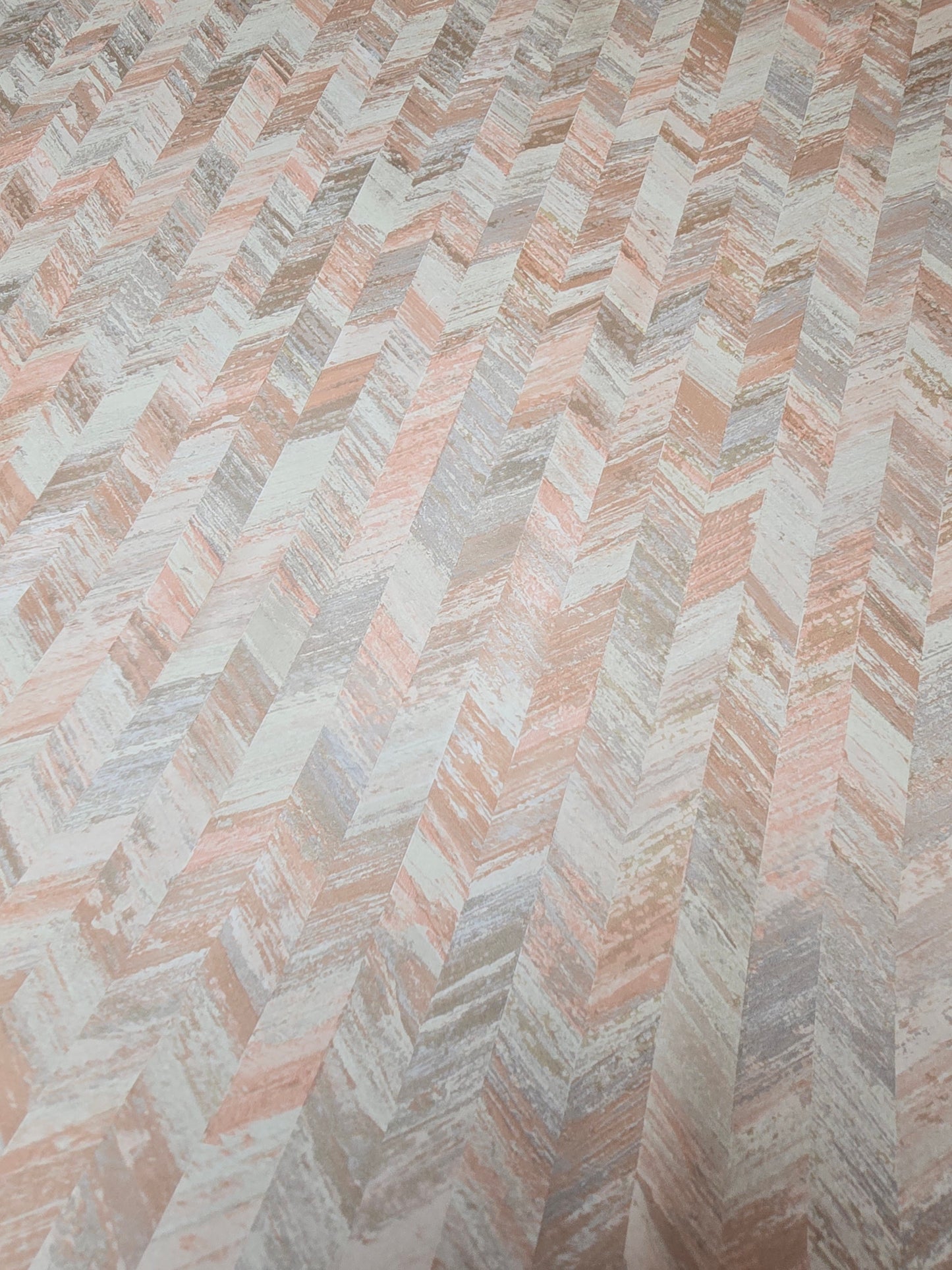 Saram Texture Warm Orange Shimmer Wallpaper (91290)