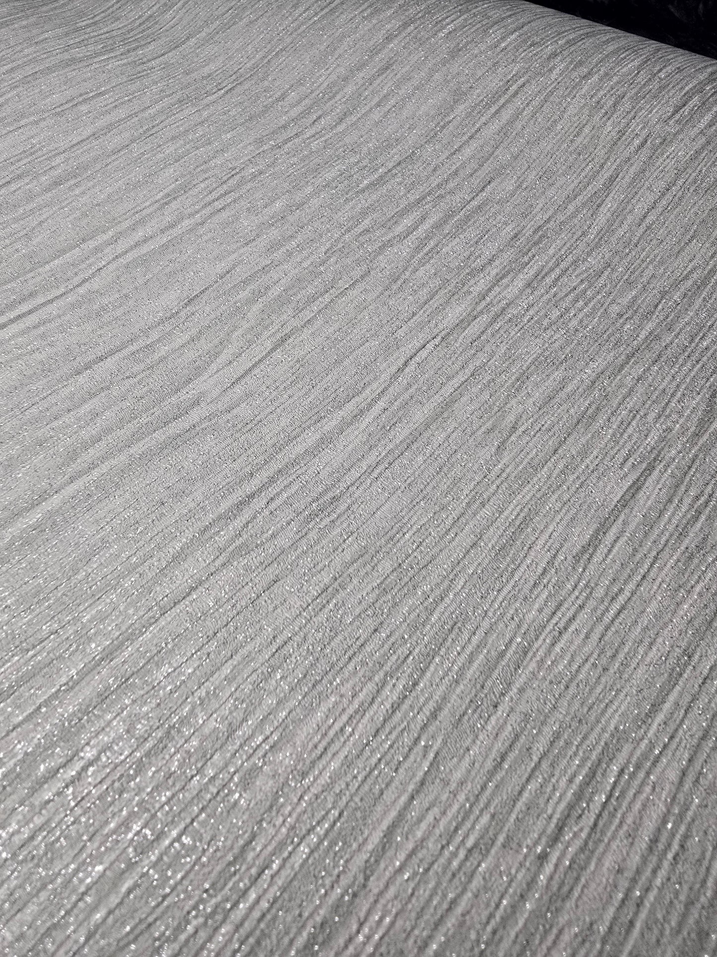 Slightly Imperfect Pale Green Textured Wallpaper Subtle Shimmer Modern Plain (107)