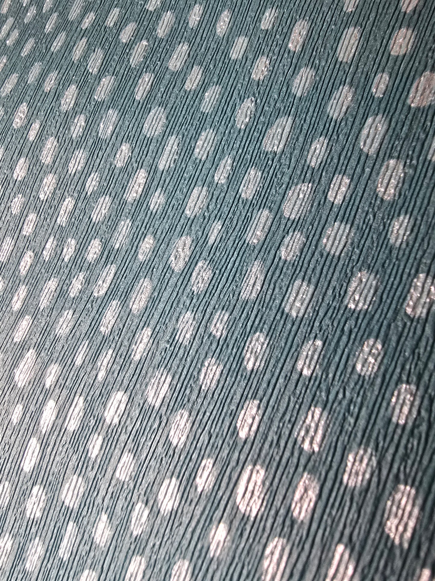 Pinto Teal Textured Dot Pattern Wallpaper (36143)