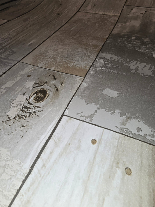 Restored Beachwood Grey Wallpaper – FD23054