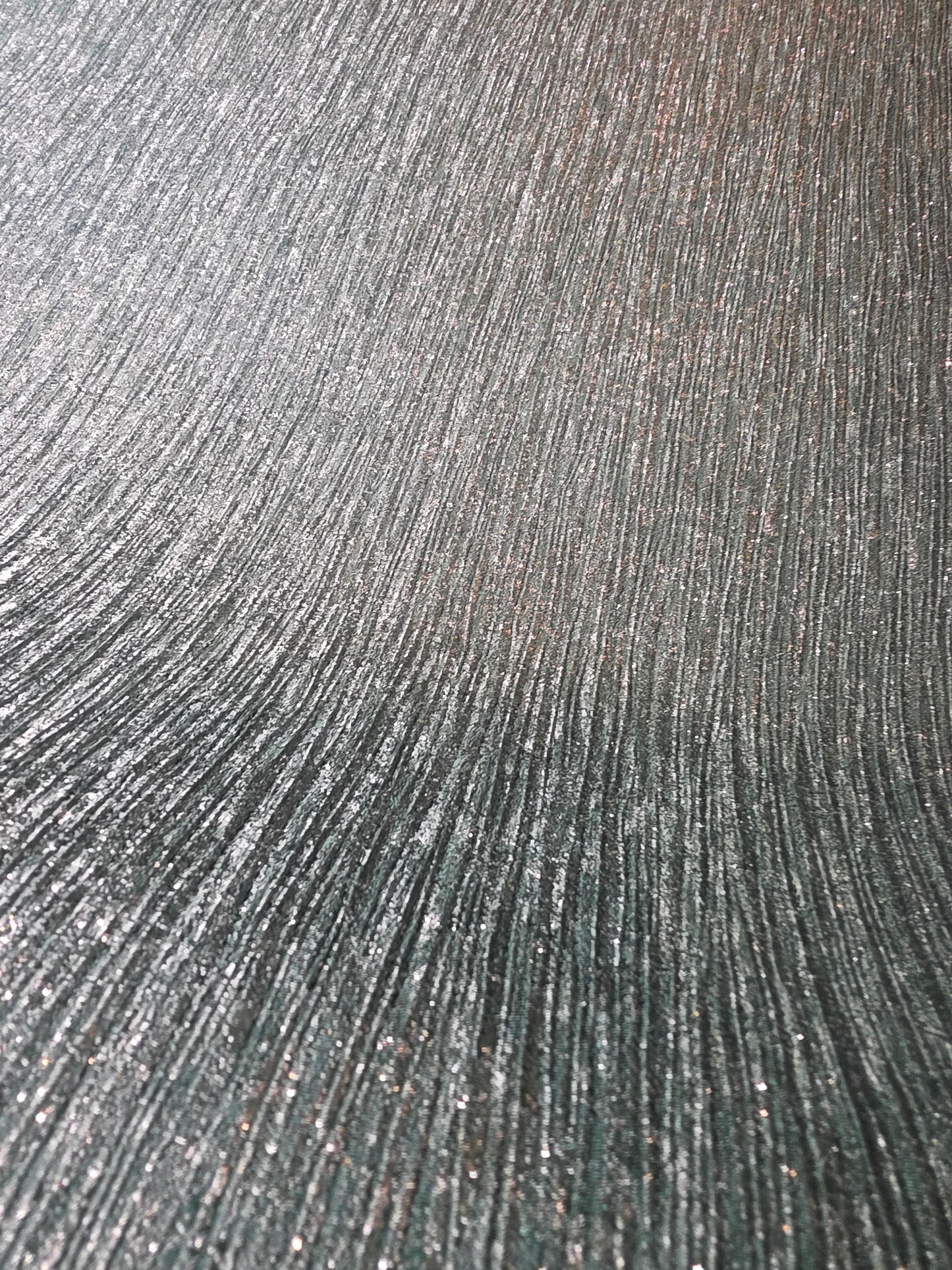 Crystal Green Glitter Vinyl Wallpaper – Luxury Shimmer Plain Textured (9016)