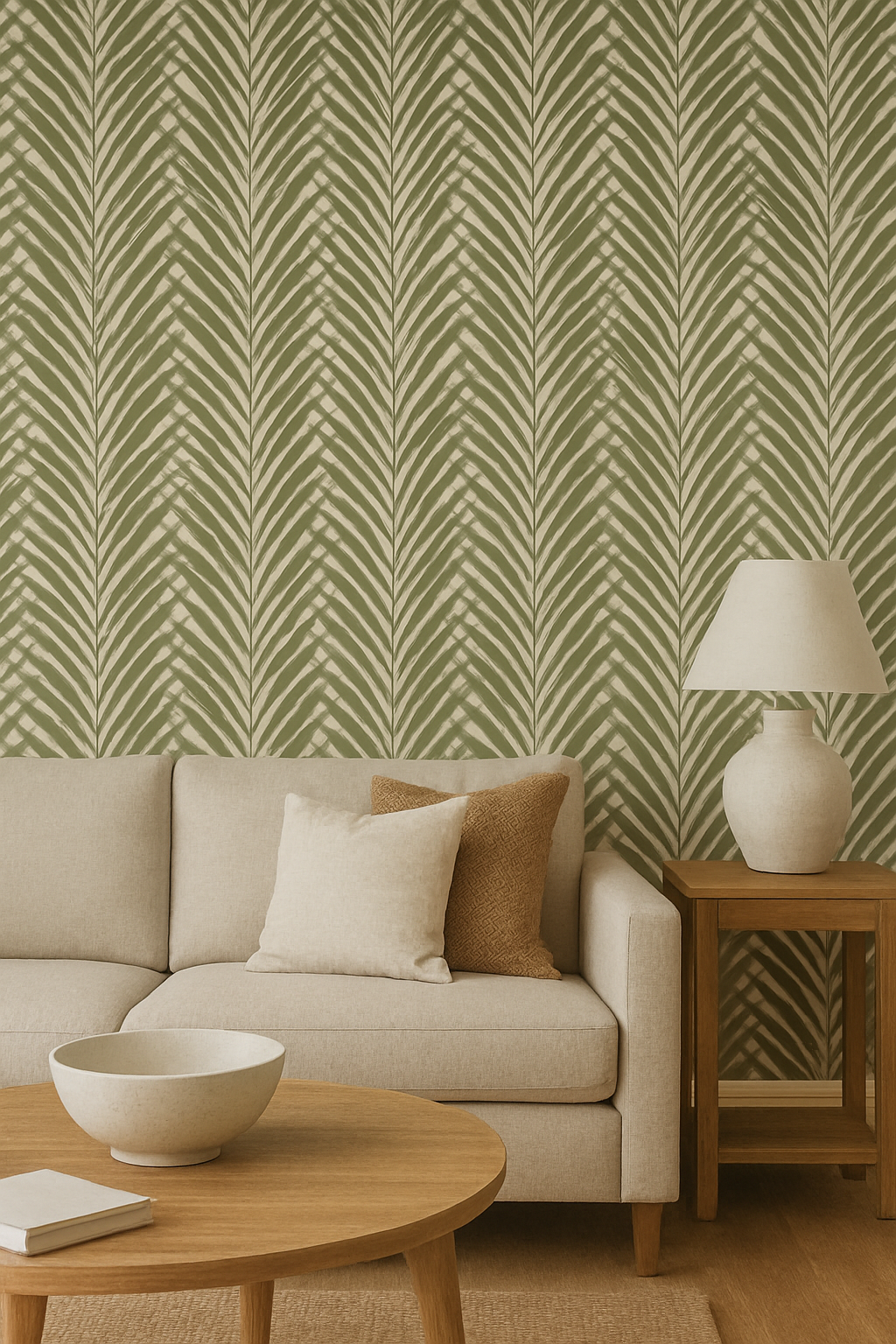 Palm Leaf Wallpaper