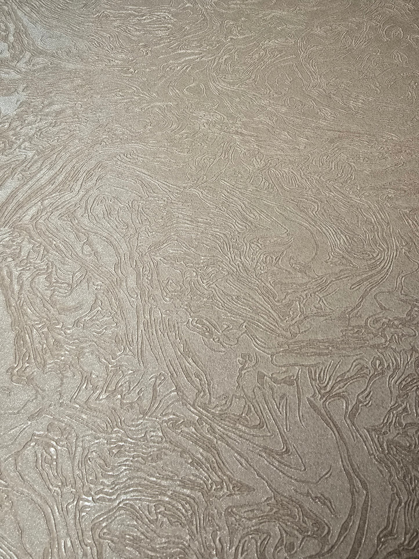 Champagne Marble Textured Wallpaper (10330-48)