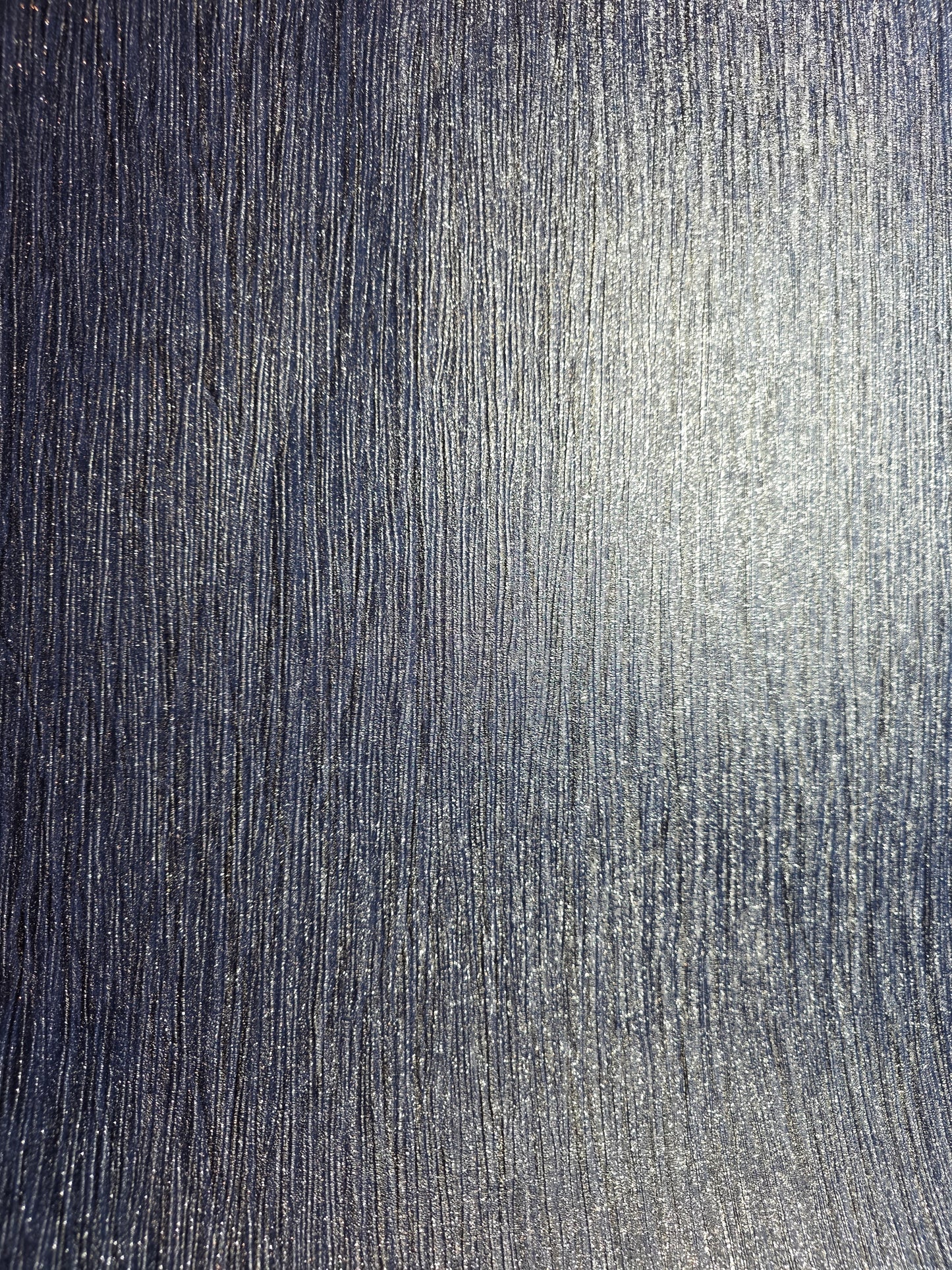 Slightly Imperfect Navy Blue Glitter Vinyl Wallpaper – Luxury Plain Textured Feature Wall (110)