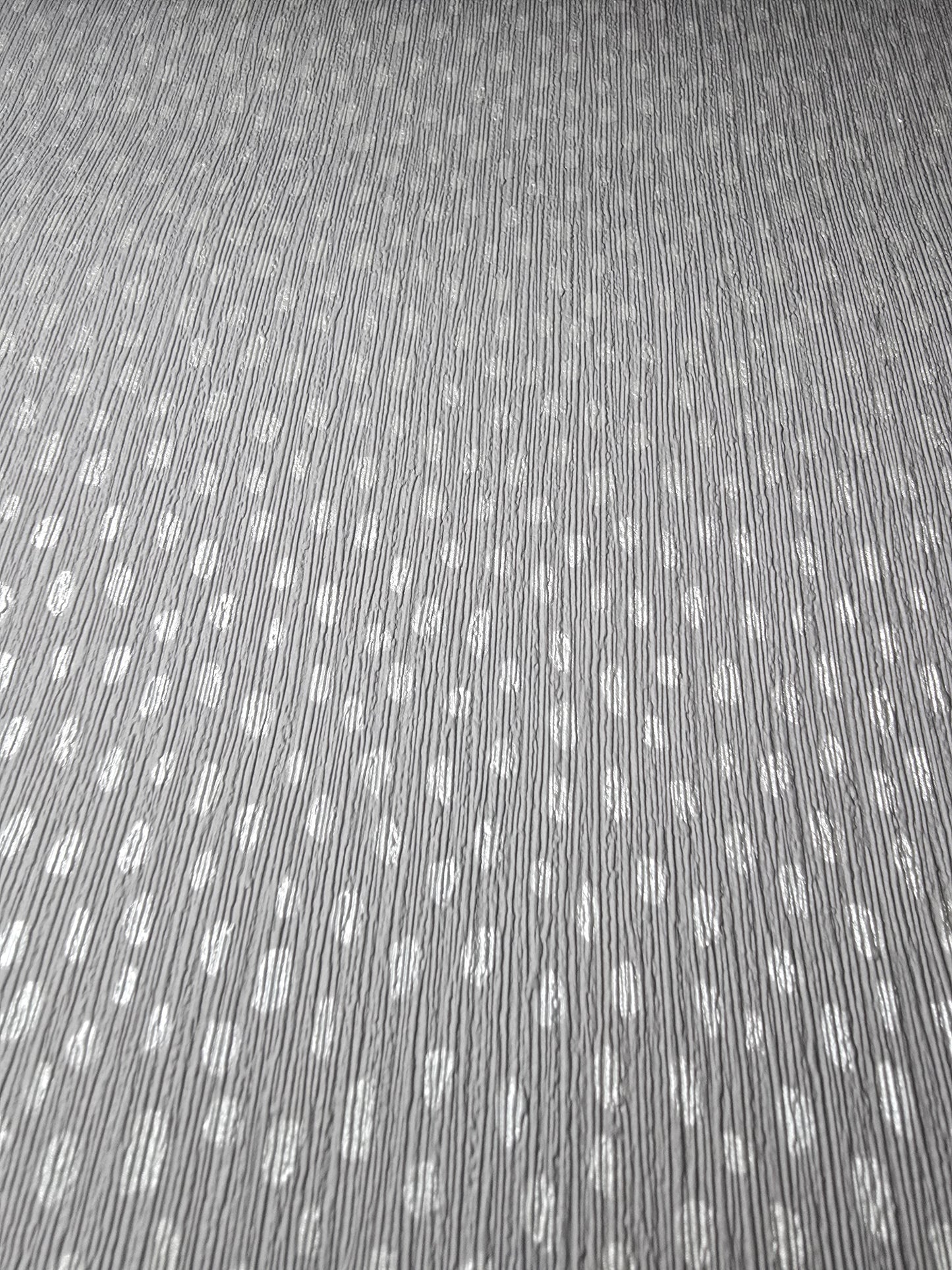 Pinto Textured Grey Dot Pattern Wallpaper (36141)