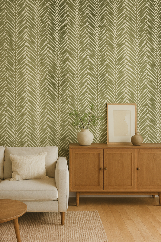 Palm Leaf Wallpaper
