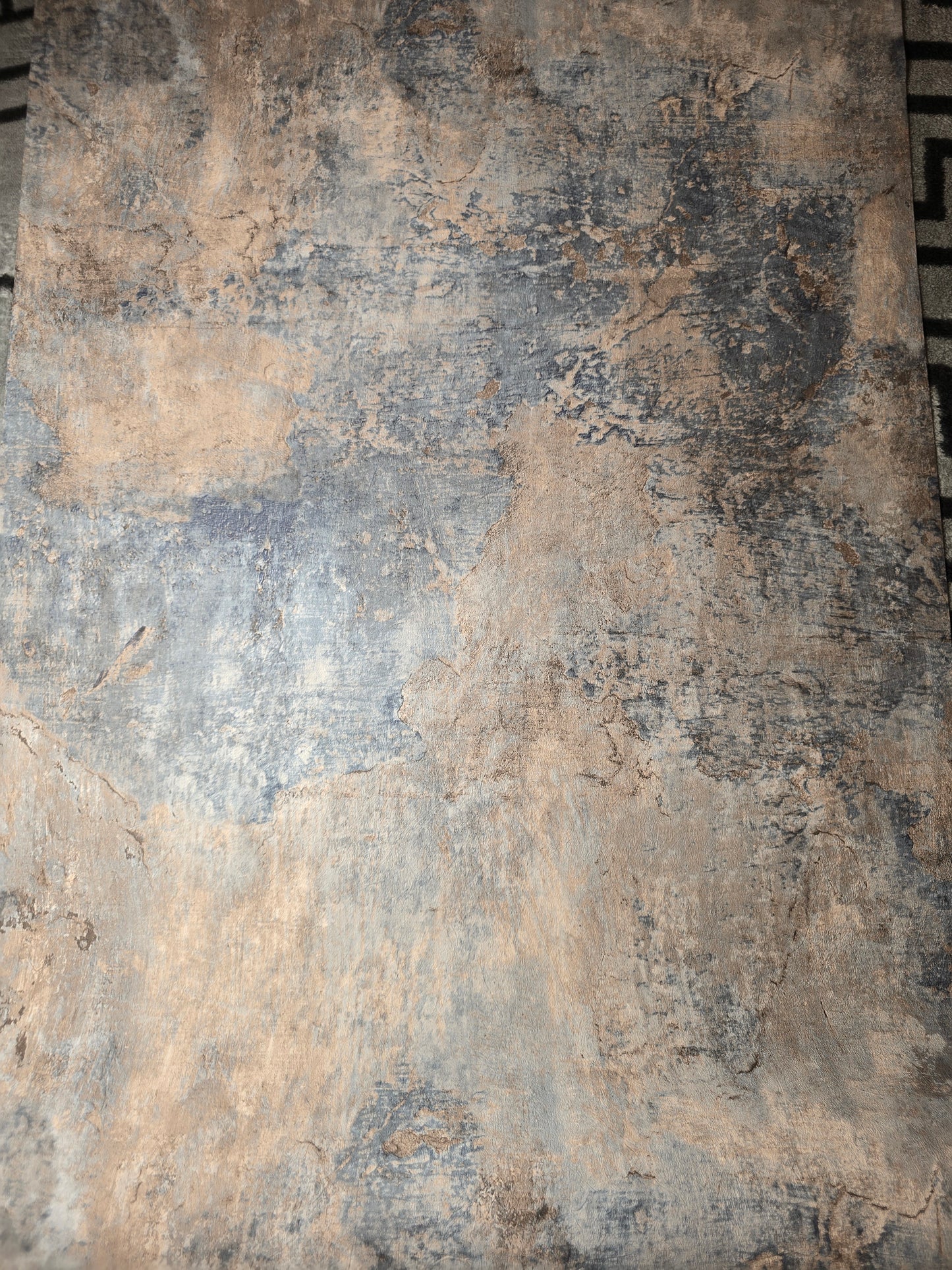 Castello Plaster Navy Textured Wallpaper – 191701