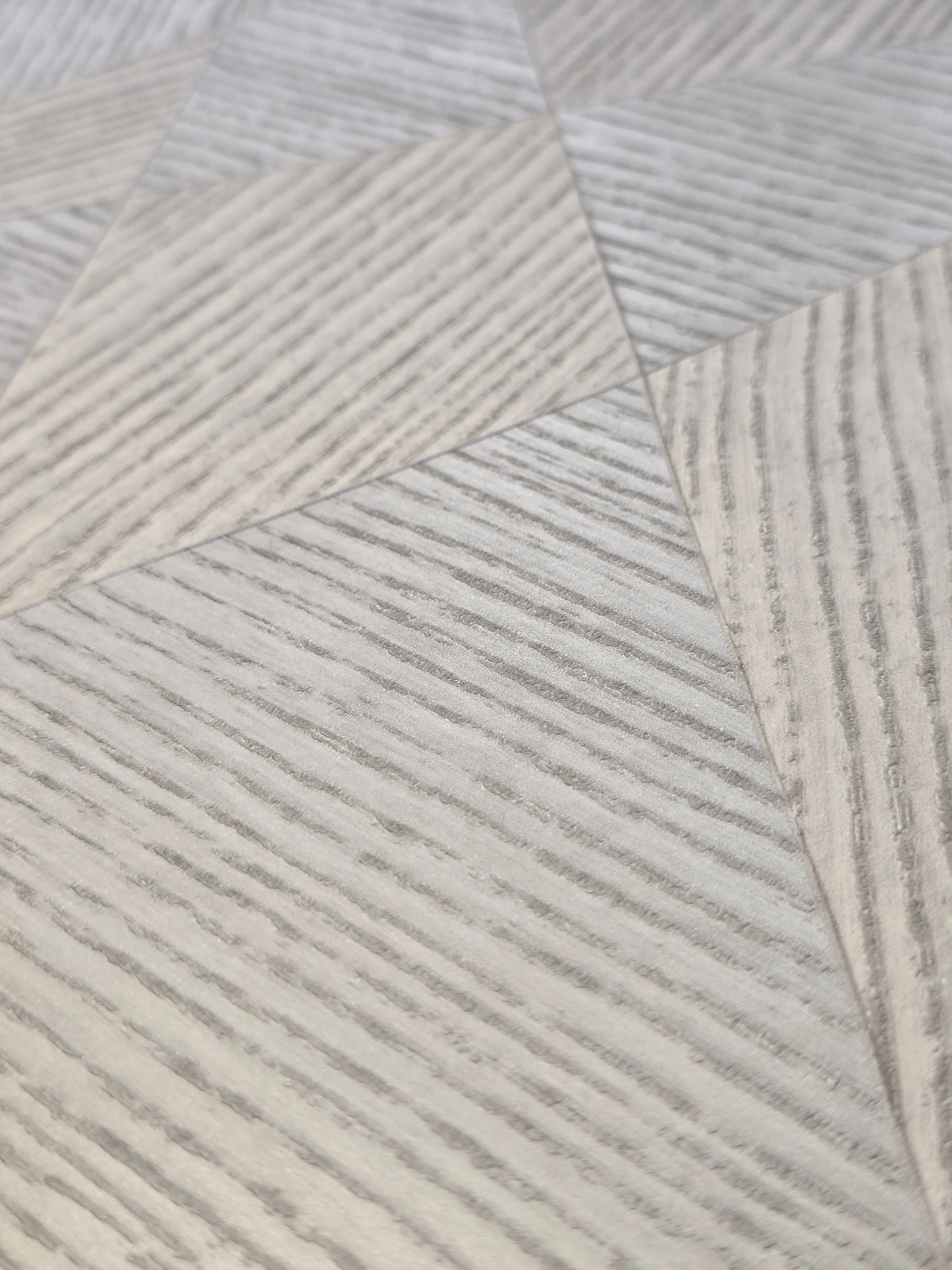 Exclusive Grey Textured Geometric Wallpaper – Modern 3D Effect (FD25333