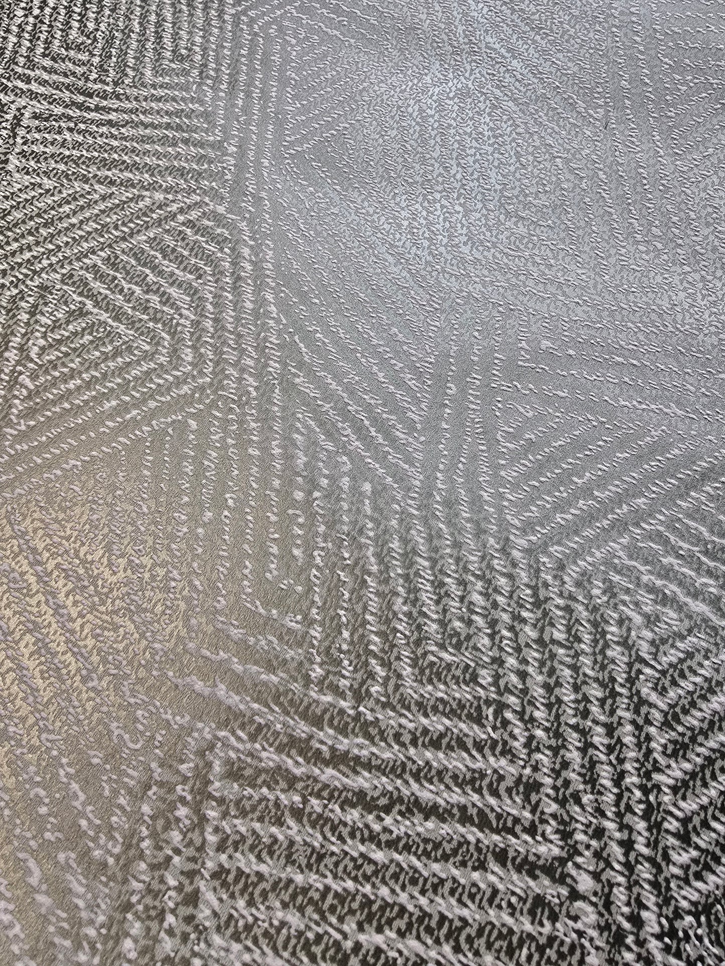 Atakora Green Geometric Textured Wallpaper – Premium Metallic Finish (65893)