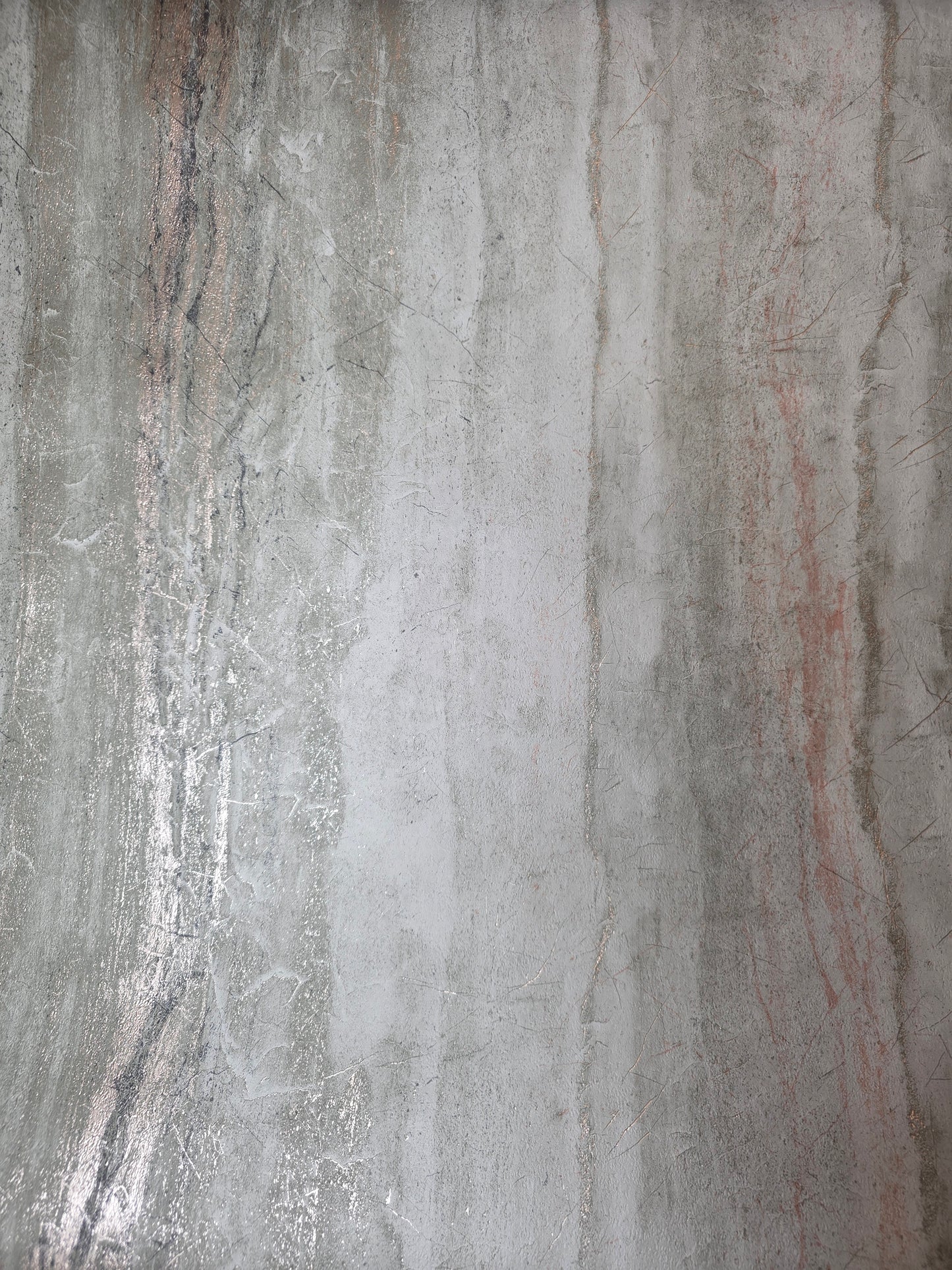 Vertical Marble Green, sage Textured Wallpaper – Debona (5043)