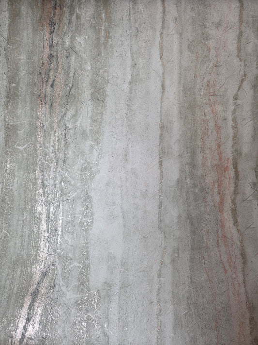 Vertical Marble Green, sage Textured Wallpaper – Debona (5043)