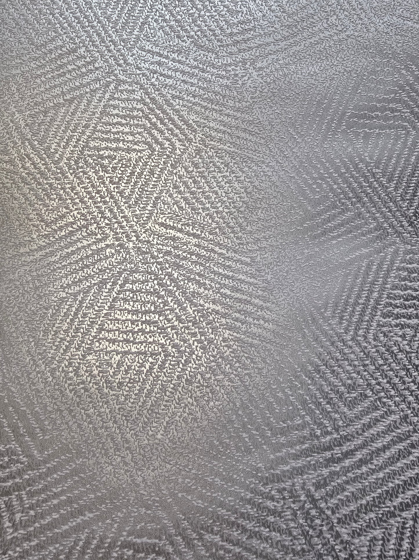 Atakora Textured Geometric Grey Wallpaper – Modern Feature Wall (65892)