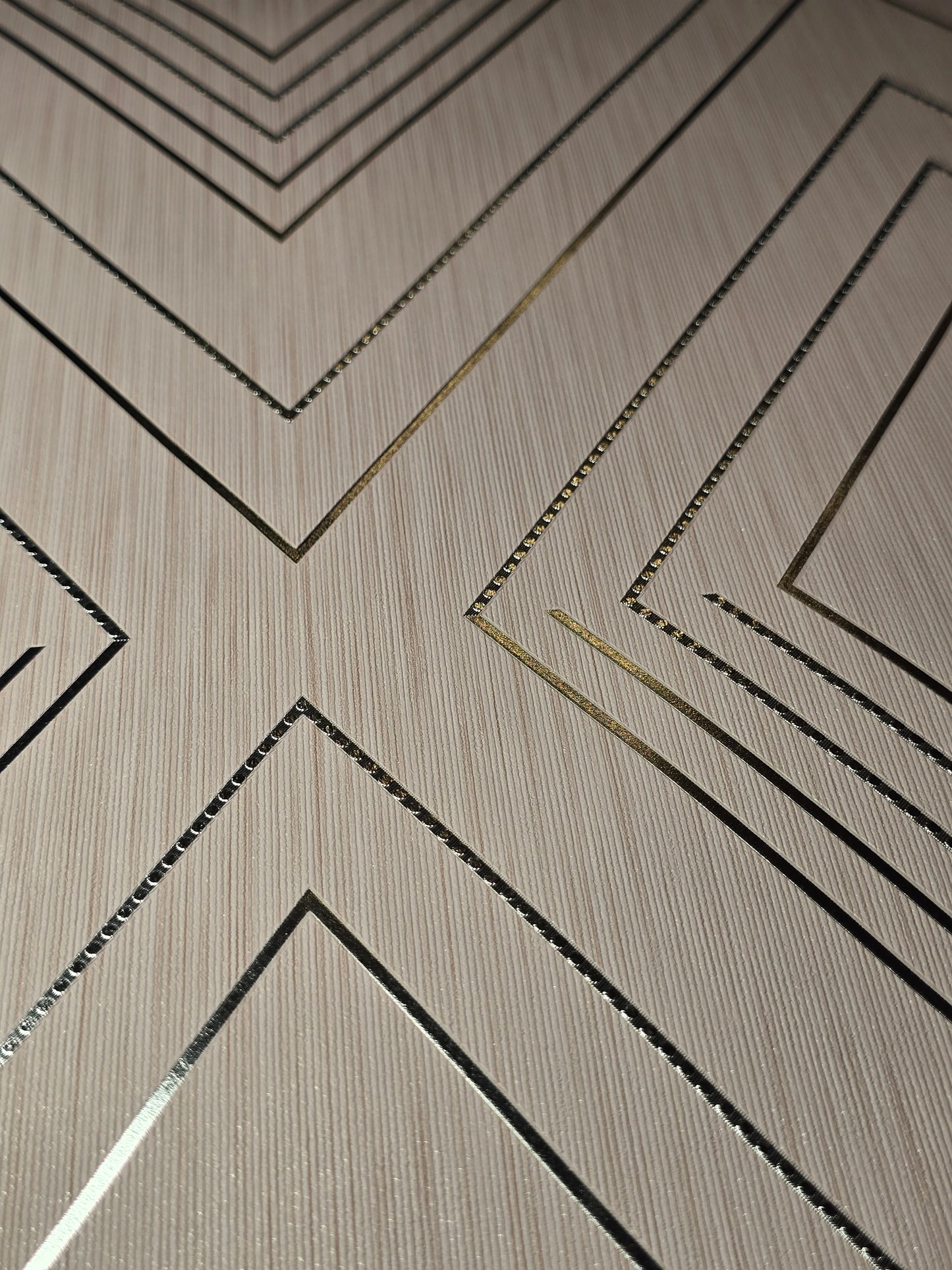 Alba Blush & Silver Metallic Wallpaper – 703041