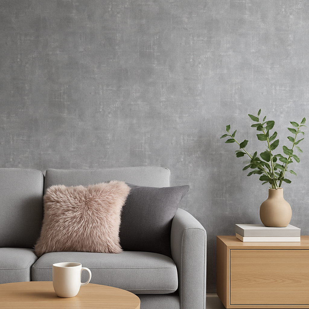 Slate & Silver Wallpaper