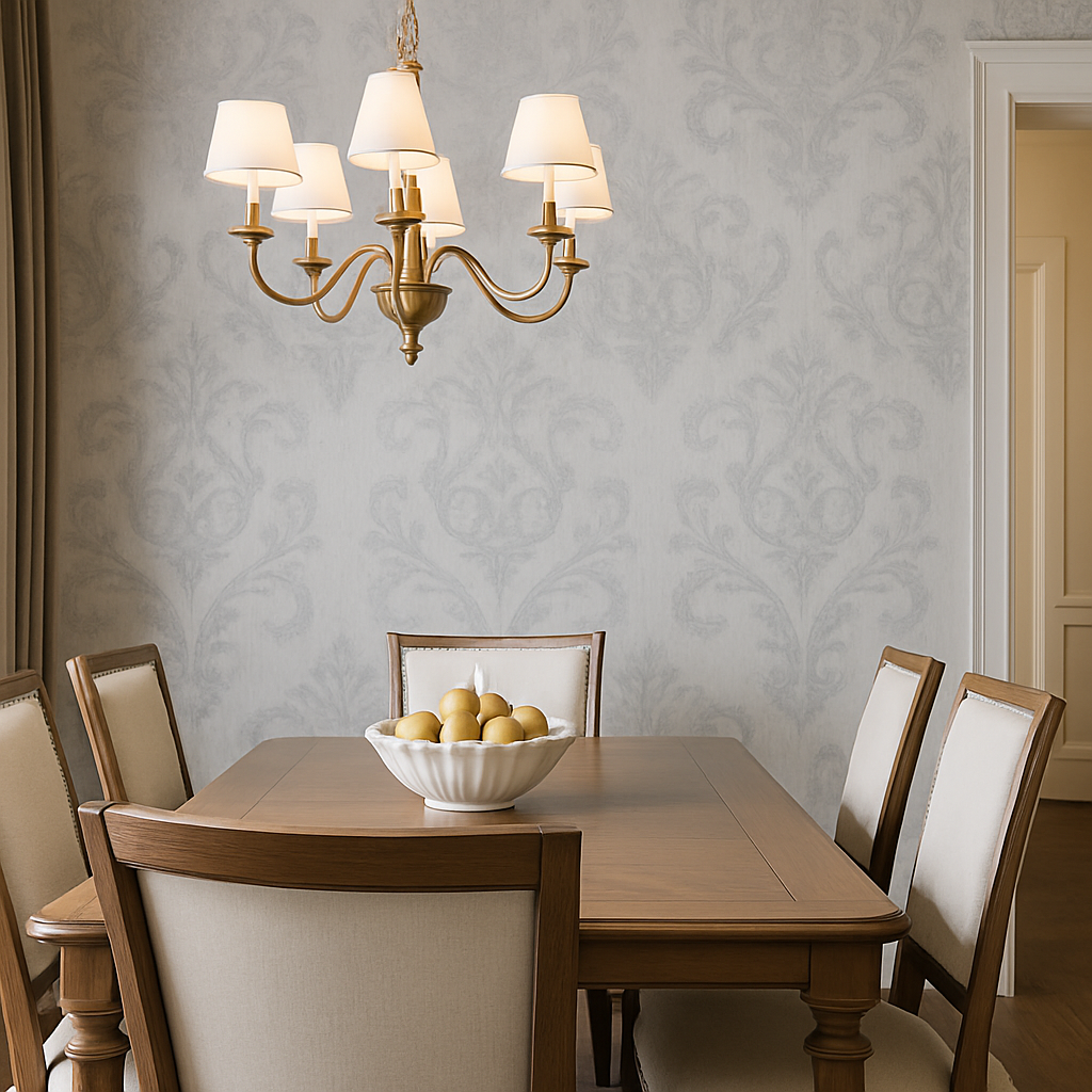 Luxury Wallcoverings Damask Wallpaper