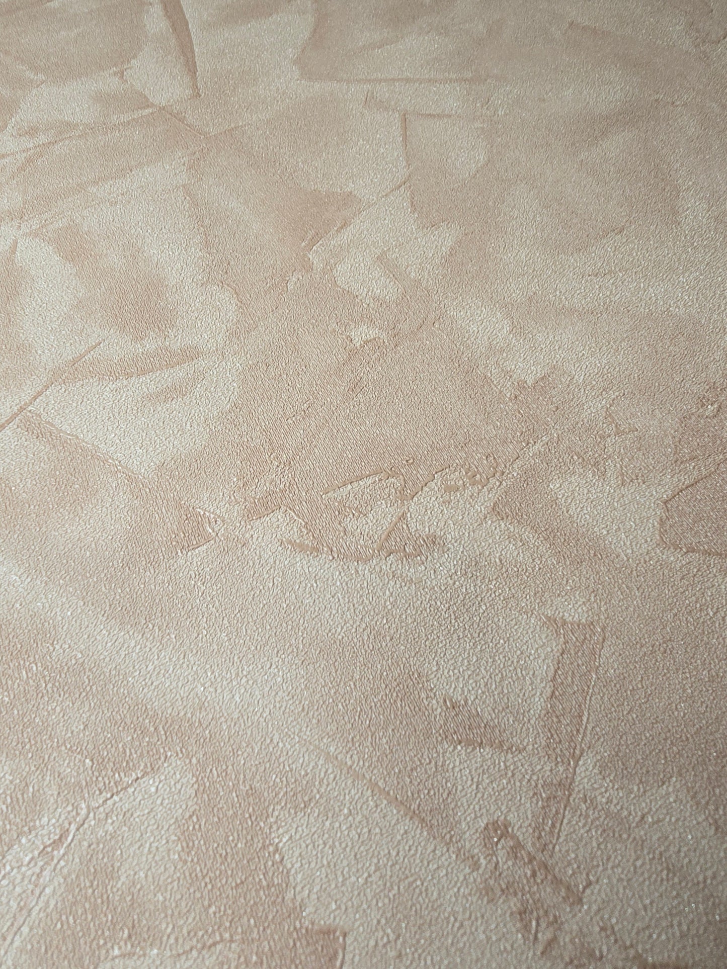Plaster effect Champagne Abstract Textured Wallpaper (10329-48)