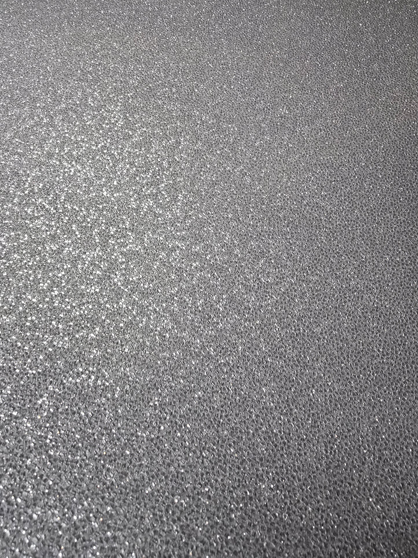 Muriva Texture Charcoal Glitter Wallpaper – Luxury Sparkle Vinyl Paste The Wall (205301)