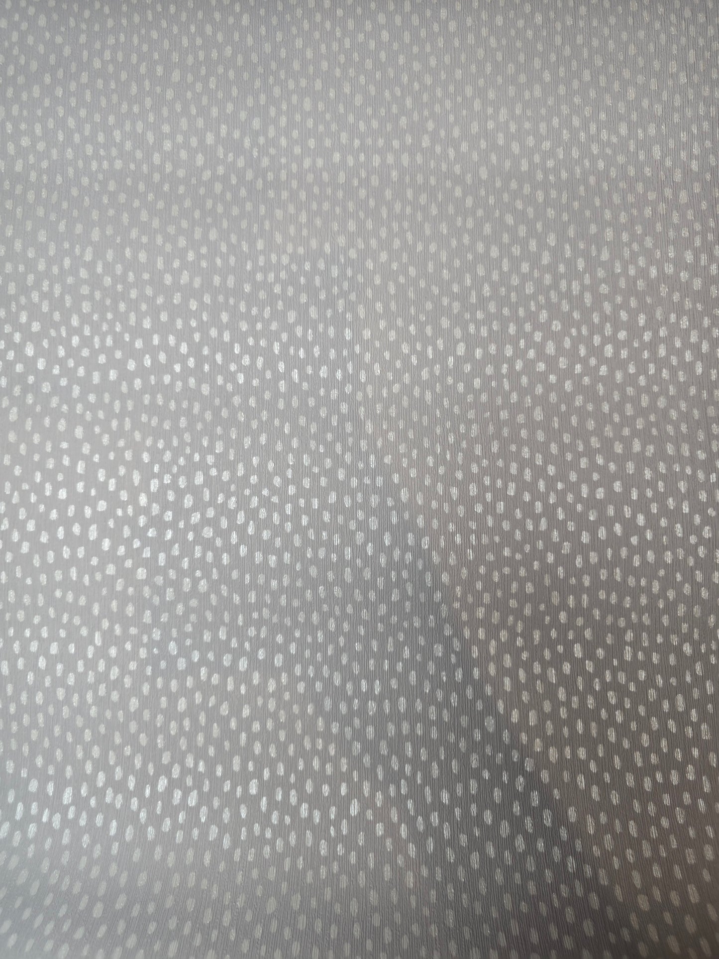 Pinto Textured Grey Dot Pattern Wallpaper (36141)