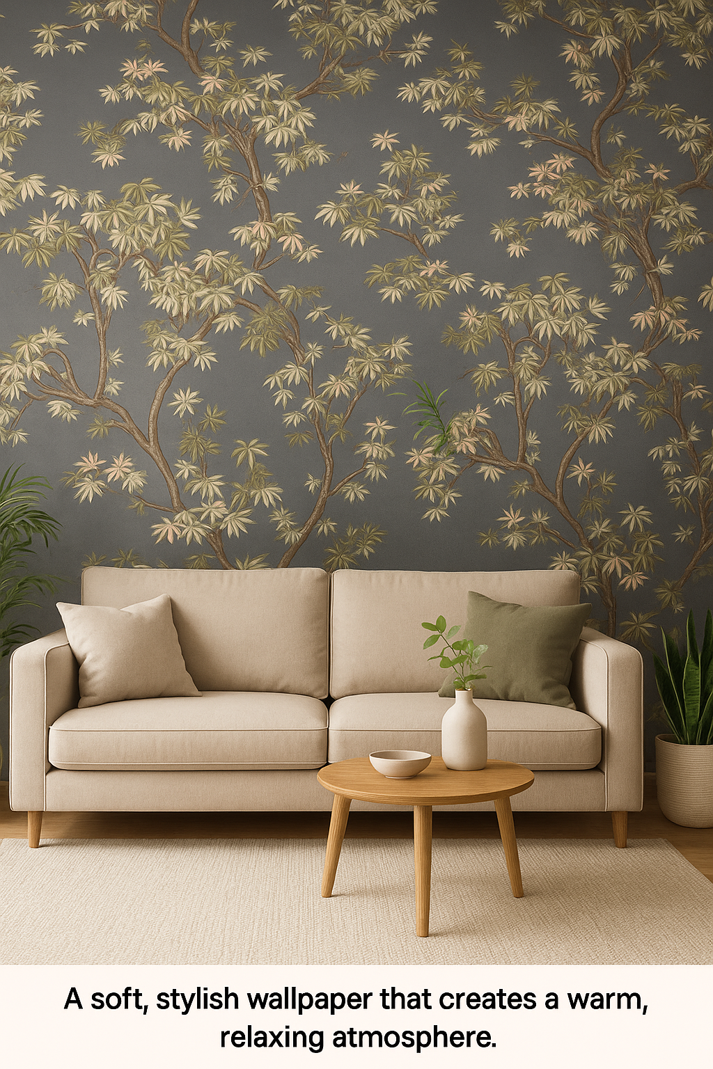 Acer Tree Charcoal Wallpaper – 196801