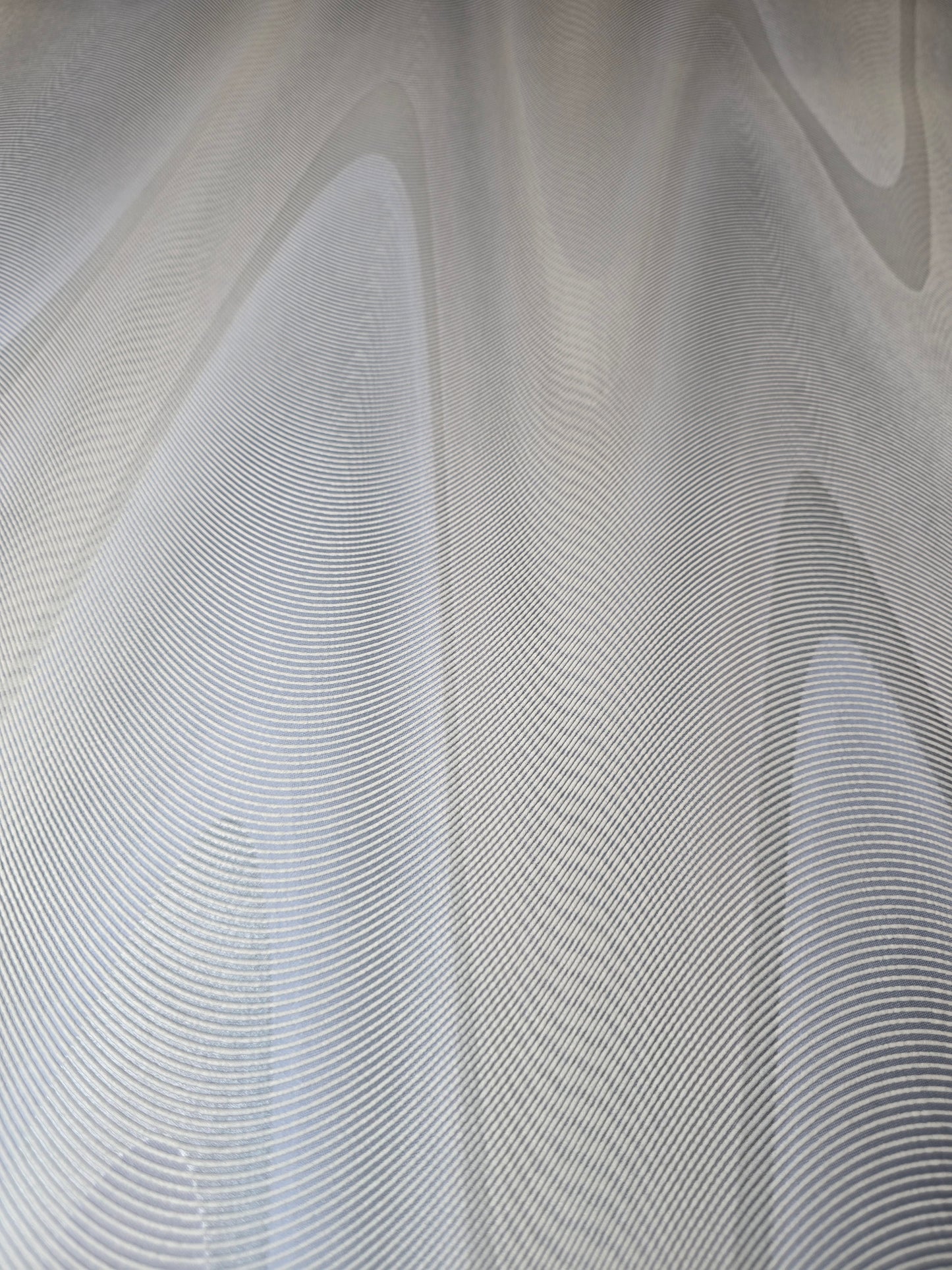 Grey Wave Optical Line Wallpaper (10274-08)