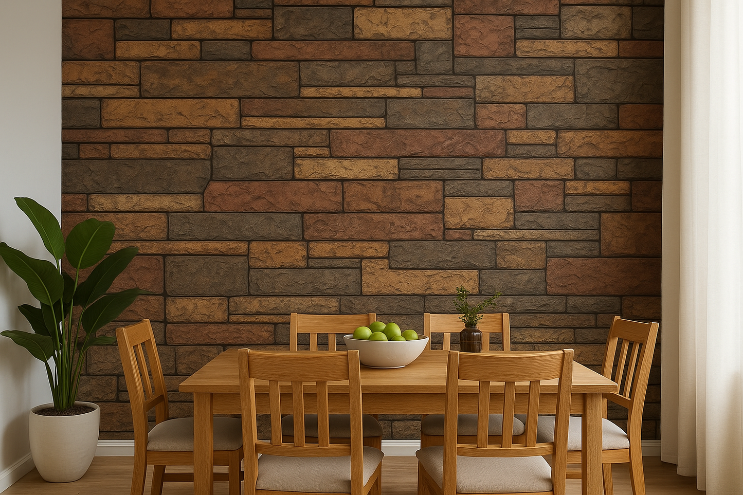 Brick Effect Wallpaper