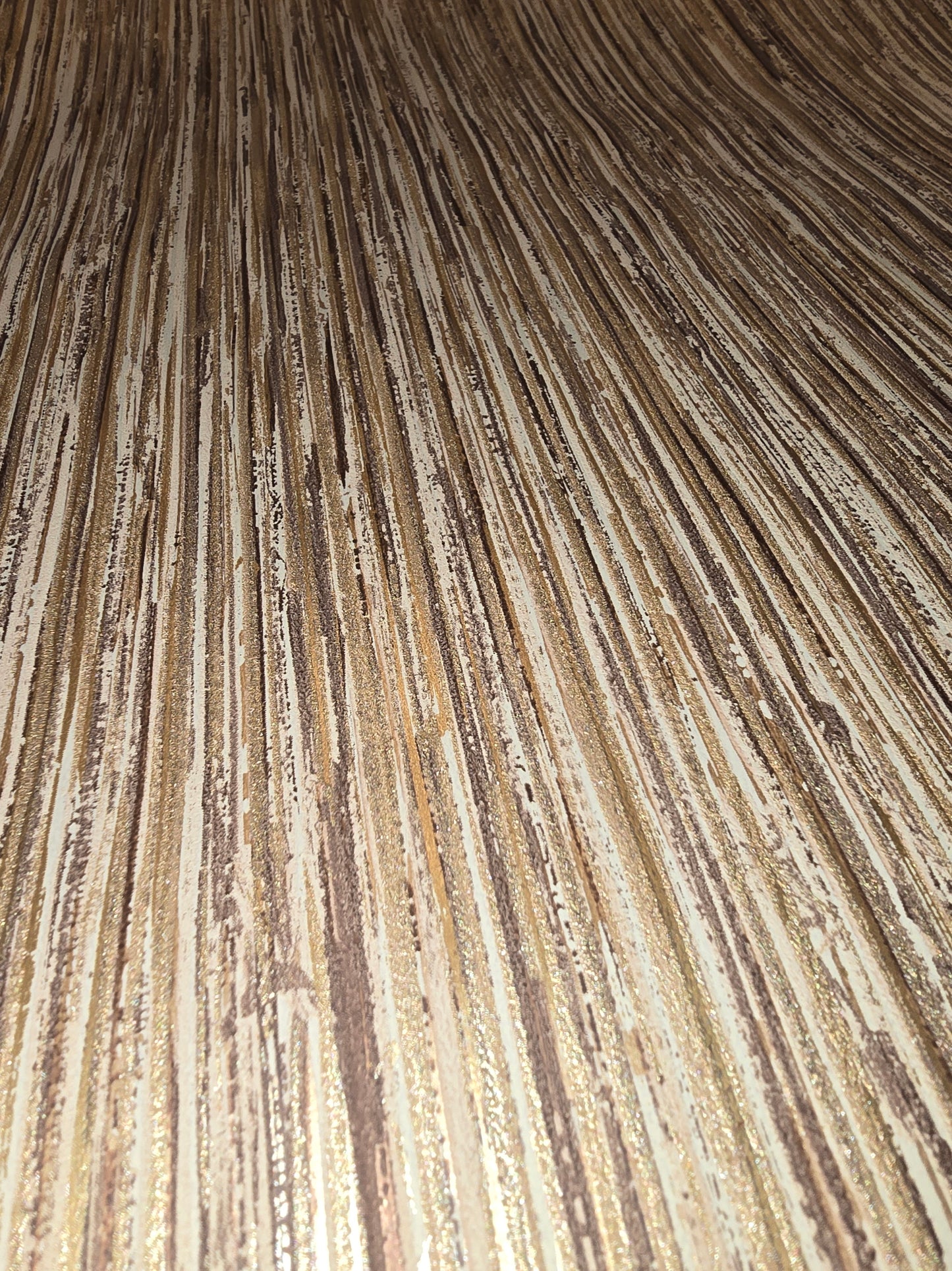 Grasscloth Anthracite/Gold Wallpaper – FD24917