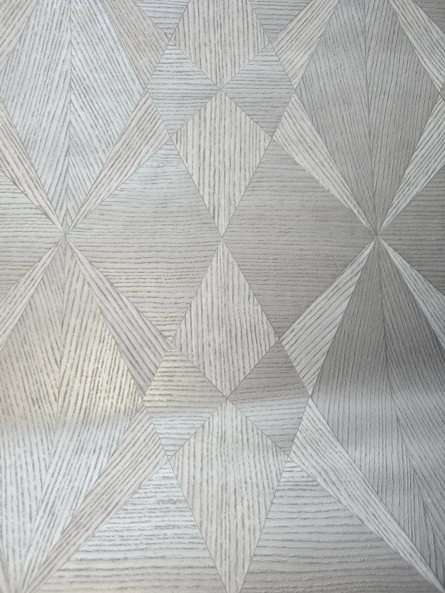 Exclusive Grey Textured Geometric Wallpaper – Modern 3D Effect (FD25333