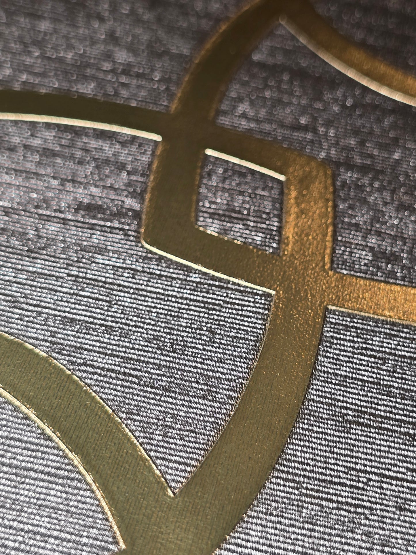 Marrakech Warm Gold & Grey Metallic Wallpaper – 601537