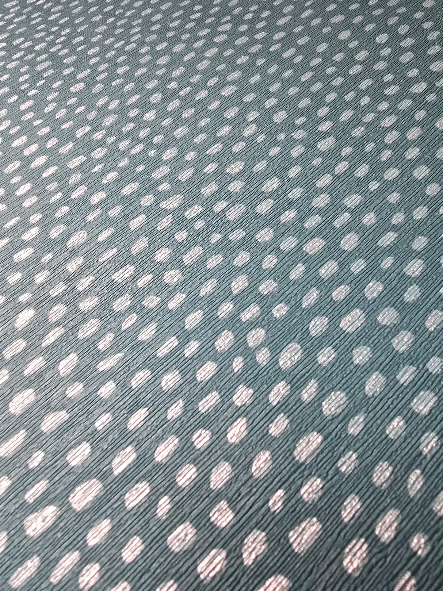 Pinto Teal Textured Dot Pattern Wallpaper (36143)