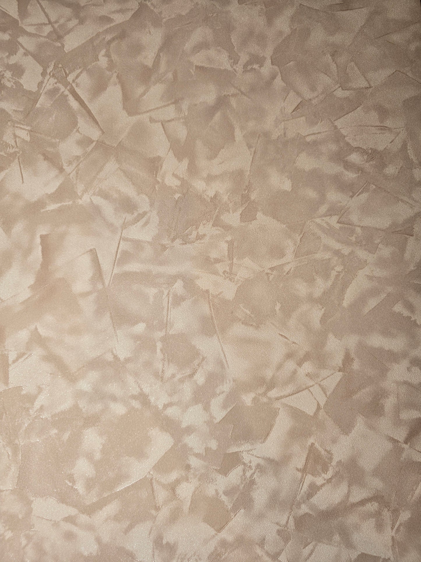 Plaster effect Champagne Abstract Textured Wallpaper (10329-48)