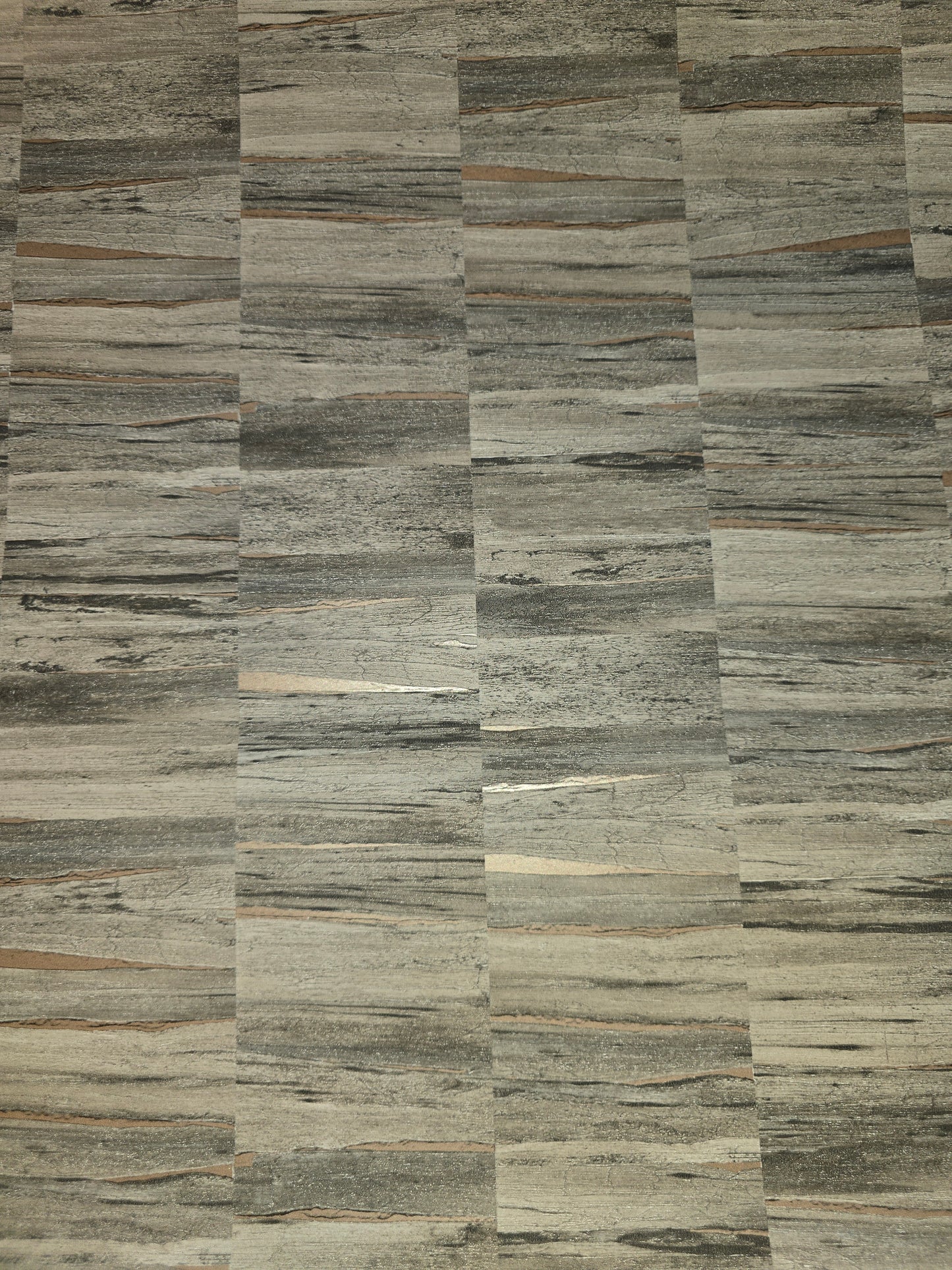 Metallic Wood Natural Copper Wallpaper – FD24900